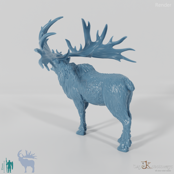 Megaloceros 02 - StoneAxe Miniatures