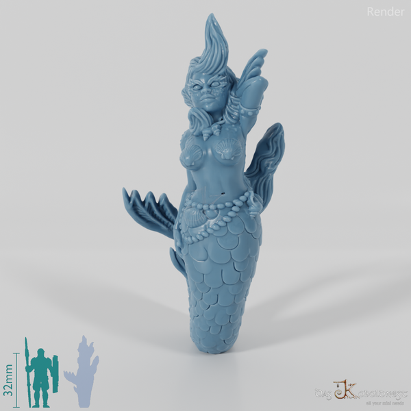 Decorated Mermaid 03