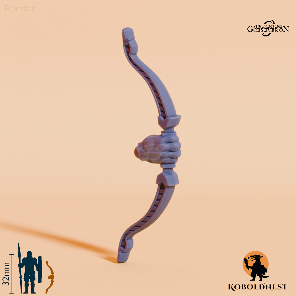 Minenzwerg-Bogen A mit Hand