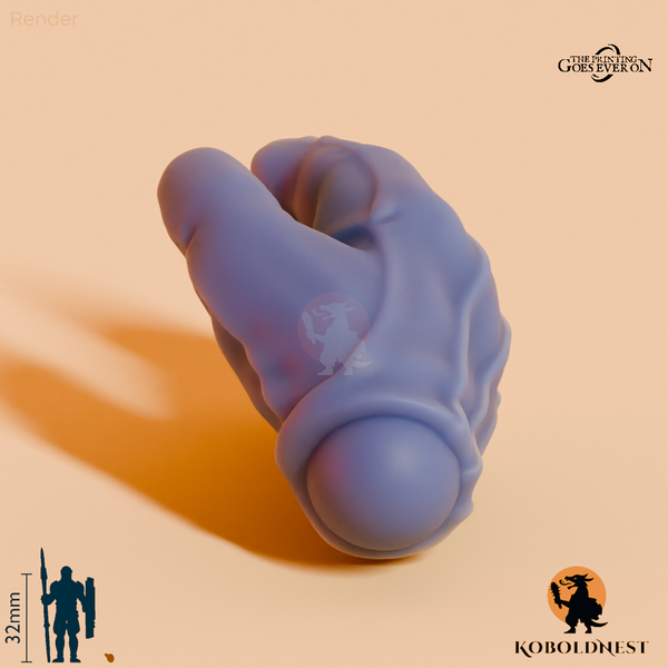 Minenzwerg-Hand, Entspannt A