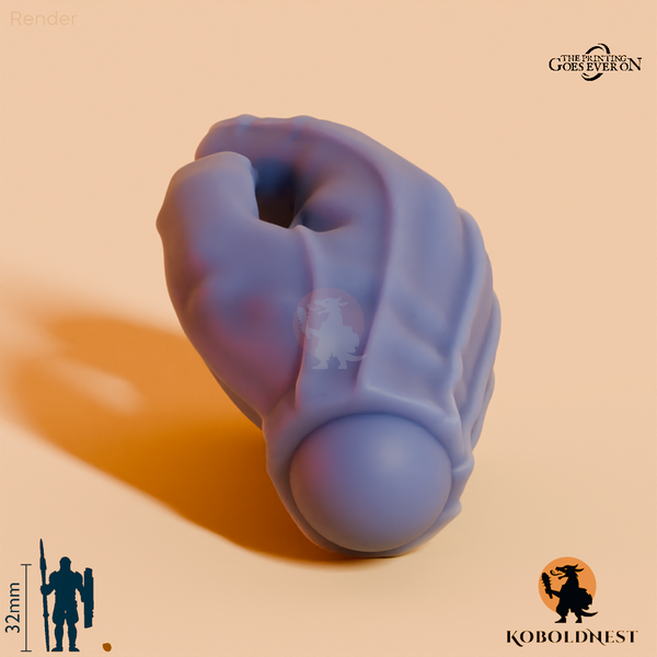 Minenzwerg-Hand, entspannt B