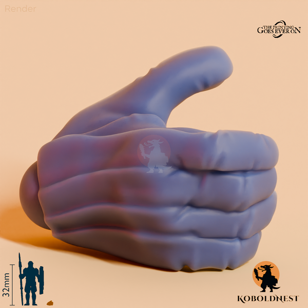 Minenzwerg-Hand, Zugreifend