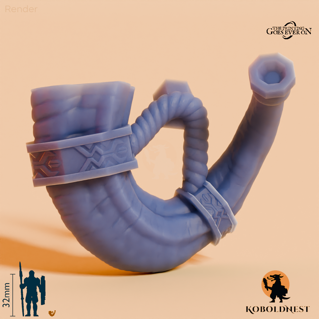 Minenzwerg-Zubehör - Horn