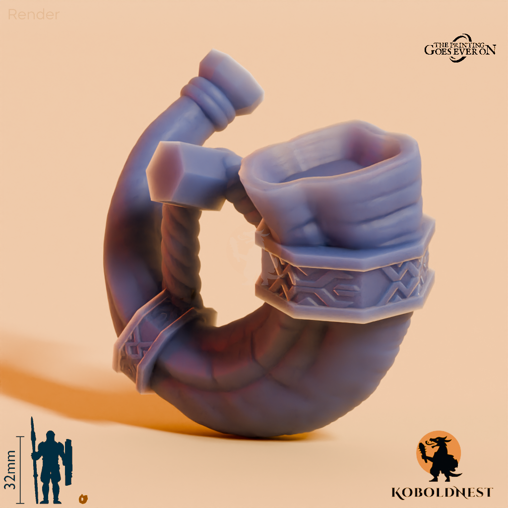 Minenzwerg-Zubehör - Horn