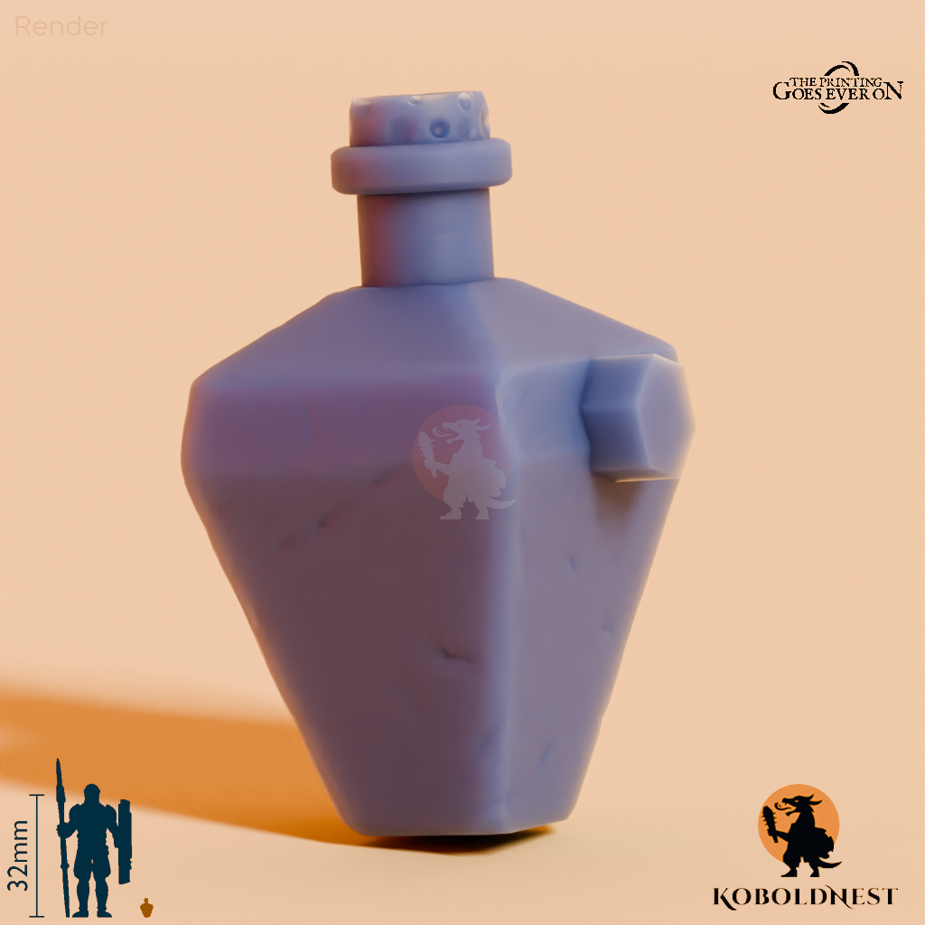 Minenzwerg-Zubehör - Trankflasche C