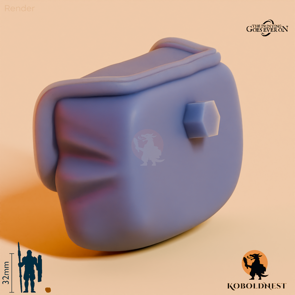 Minenzwerg-Zubehör - Gürteltasche C