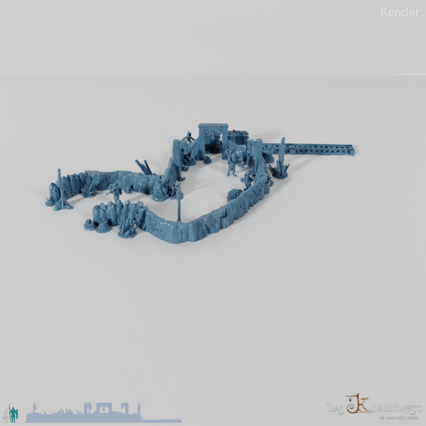 Dioramaset - Zwergische Minenarbeit