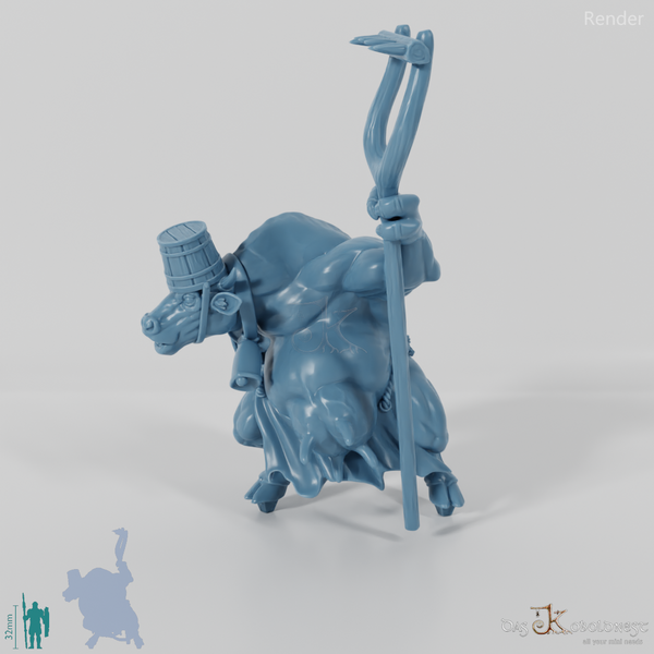 Dairy Cow Minotaur 01