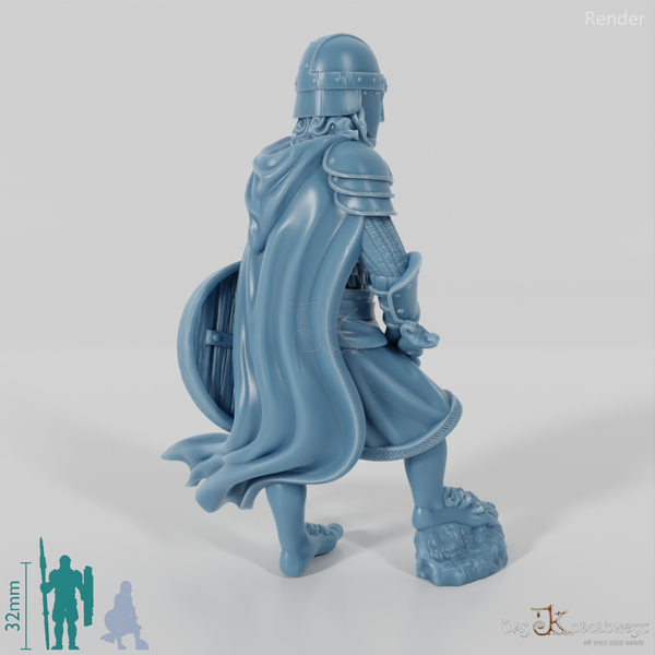 Mippin, halfling warrior of the Horse Lords