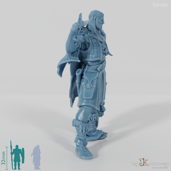 Wylder, Monsterjäger mit Trophäe