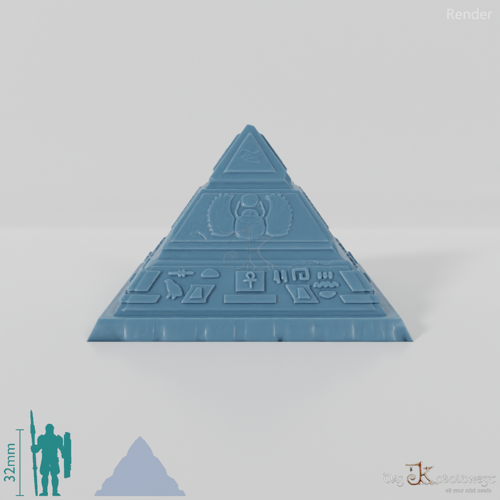 Small pyramid monument