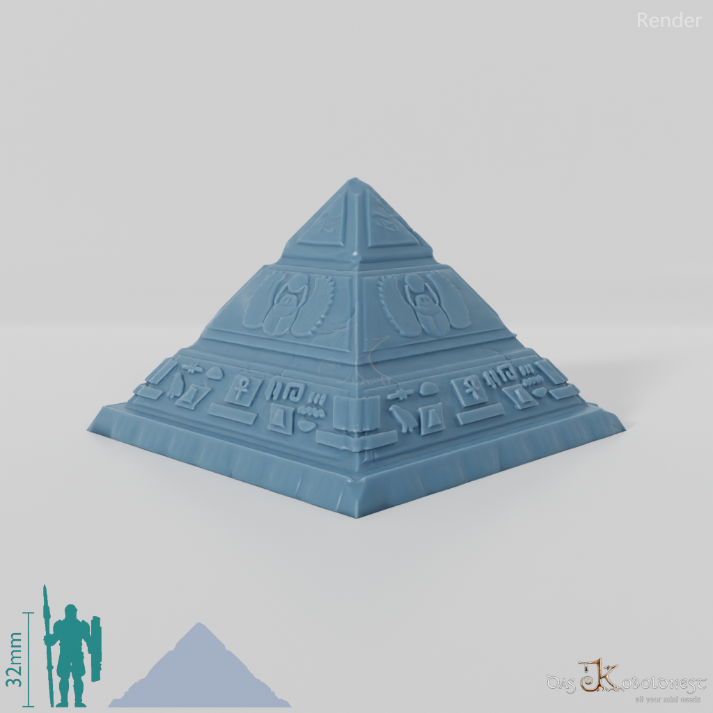 Small pyramid monument