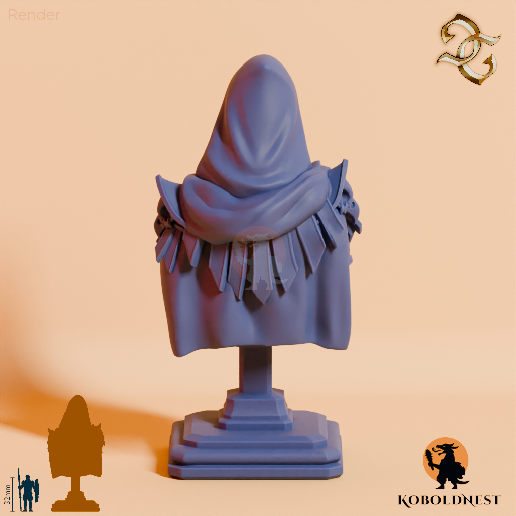 Büste - Mora Wanderless, Wüstenwanderer