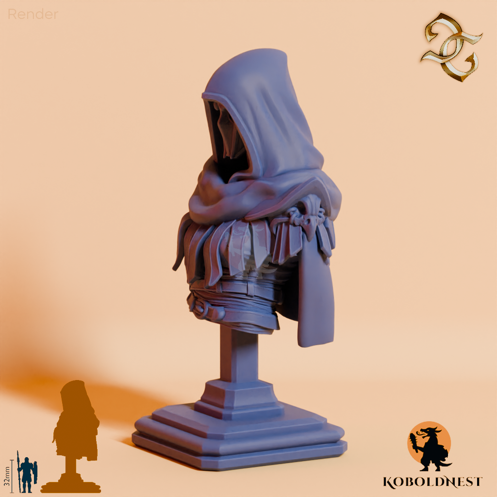 Büste - Mora Wanderless, Wüstenwanderer