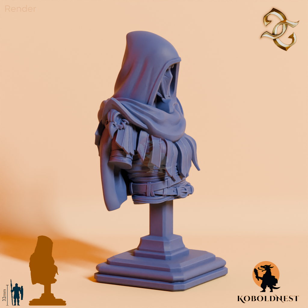 Büste - Mora Wanderless, Wüstenwanderer