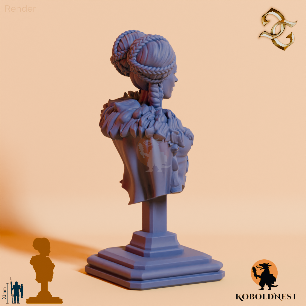 Bust - Morgause Lovefeaster, Human