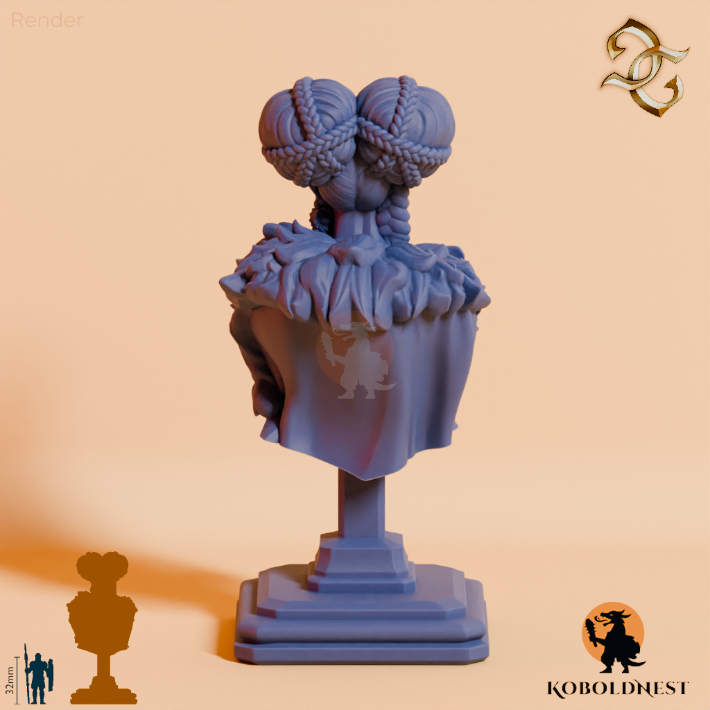 Bust - Morgause Lovefeaster, Human