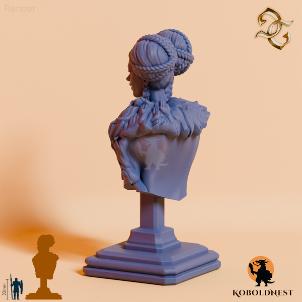 Bust - Morgause Lovefeaster, Human