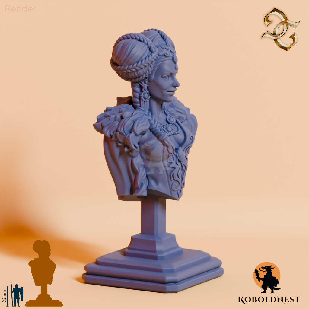 Bust - Morgause Lovefeaster, Human