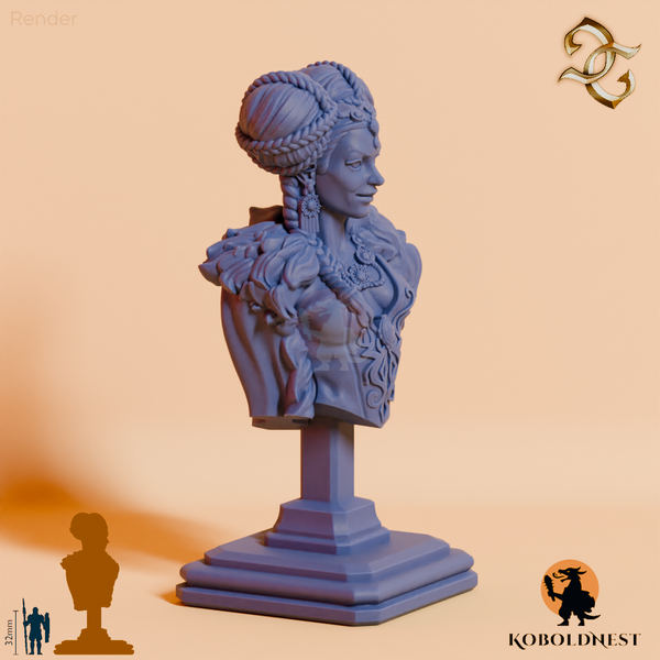 Bust - Morgause Lovefeaster, Human