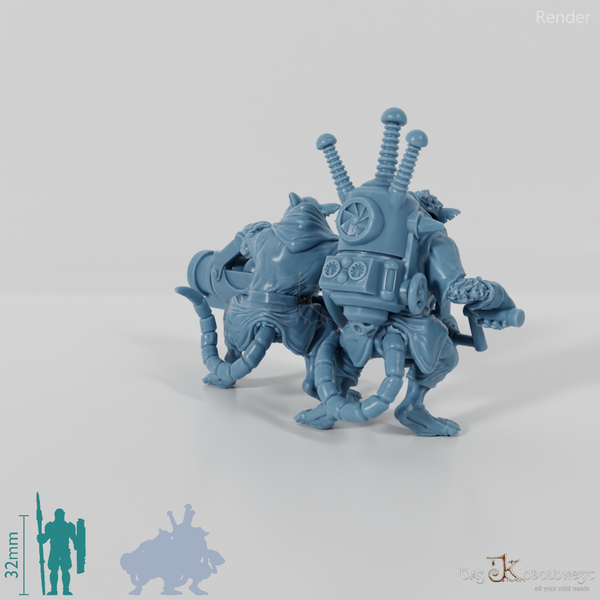 Tecnomancer's Guild Mörser-Crew