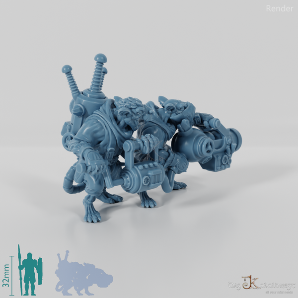 Tecnomancer's Guild Mörser-Crew