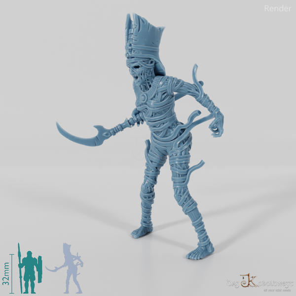 Nephtys, ancient pharaoh of the sands