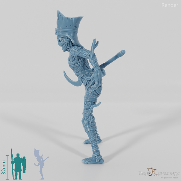 Nephtys, ancient pharaoh of the sands