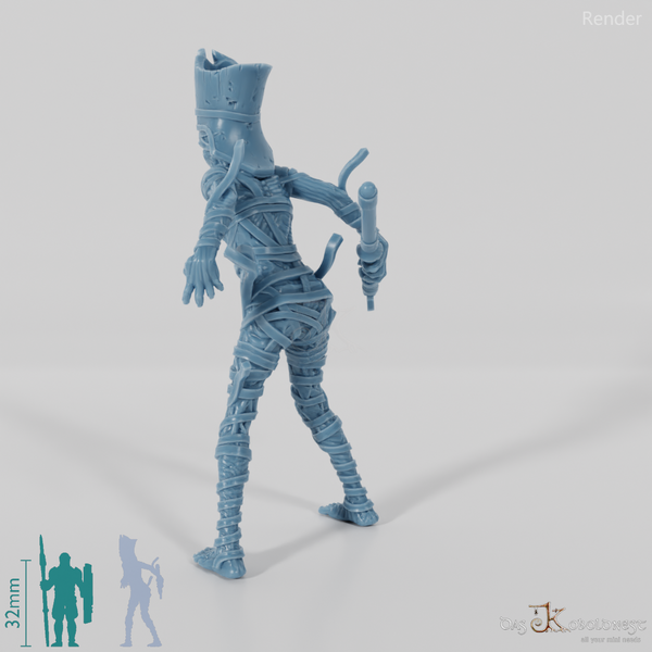 Nephtys, ancient pharaoh of the sands