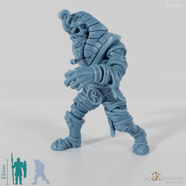 Mummified Pharaoh 01