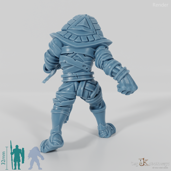 Mummified Pharaoh 01