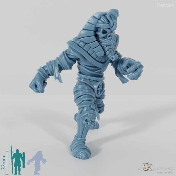 Mummified Pharaoh 01