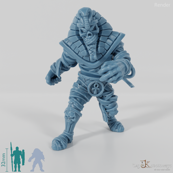 Mummified Pharaoh 01