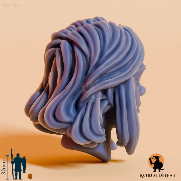 Mutantenkopf - Weiblich