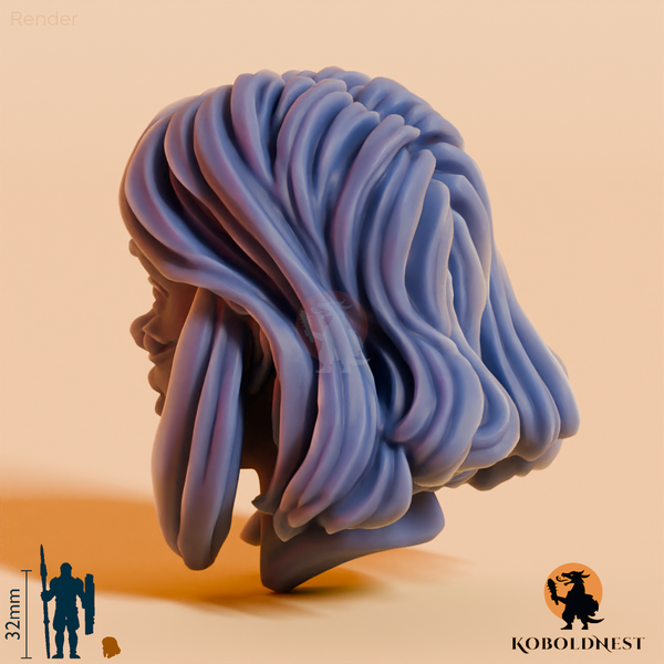 Mutantenkopf - Weiblich