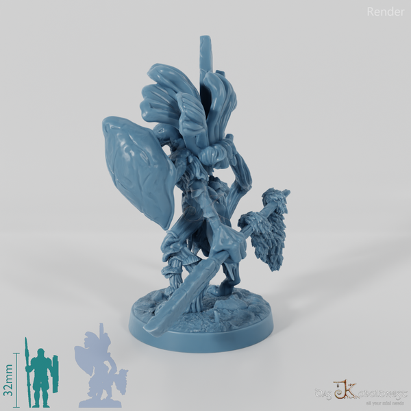 Mushroom Folk Warrior 01