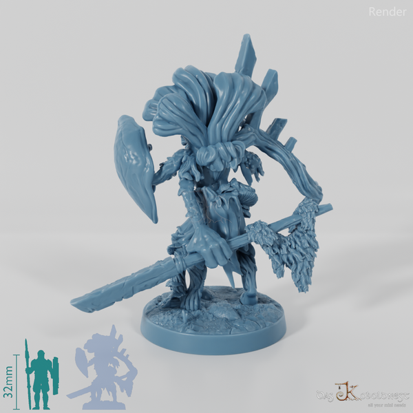 Mushroom Folk Warrior 01