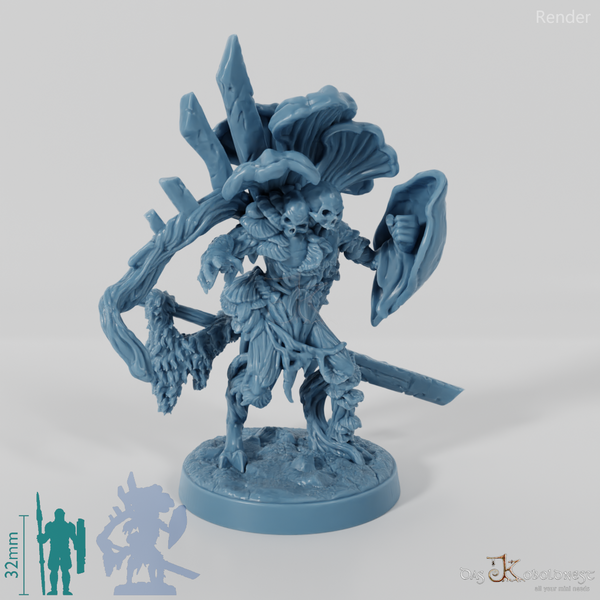 Mushroom Folk Warrior 01