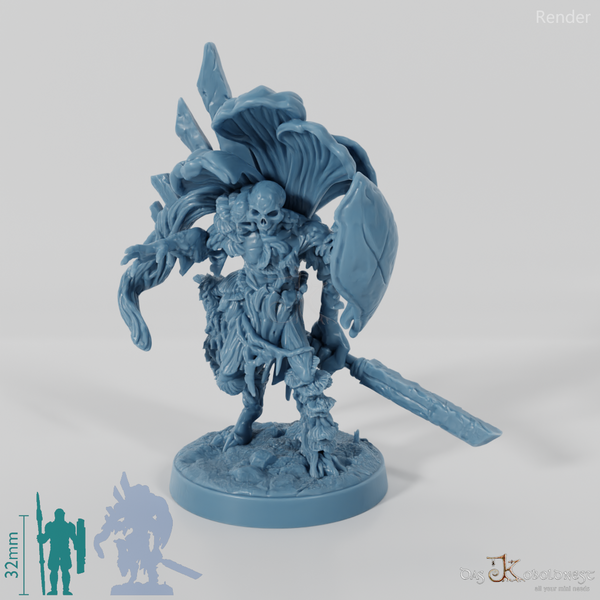 Mushroom Folk Warrior 01