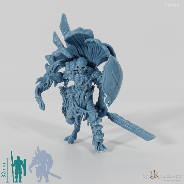 Mushroom Folk Warrior 01