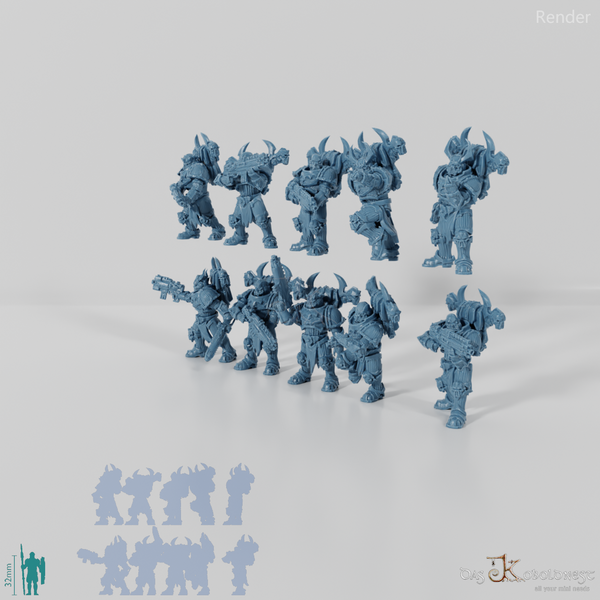 Void Blessed Soldiers - New Sons Complete Set