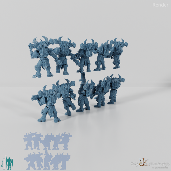 Void Blessed Soldiers - New Sons Complete Set