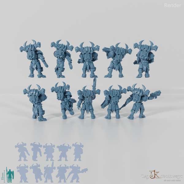 Void Blessed Soldiers - New Sons Complete Set