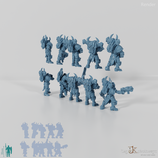 Void Blessed Soldiers - New Sons Complete Set