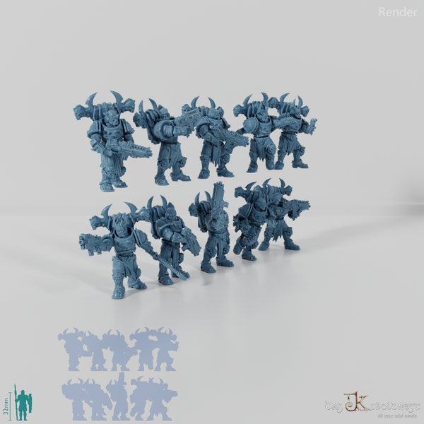 Void Blessed Soldiers - New Sons Complete Set