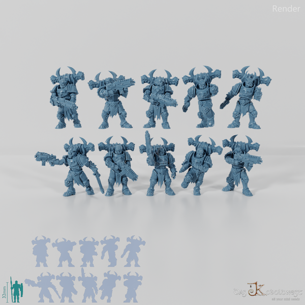 Void Blessed Soldiers - New Sons Complete Set