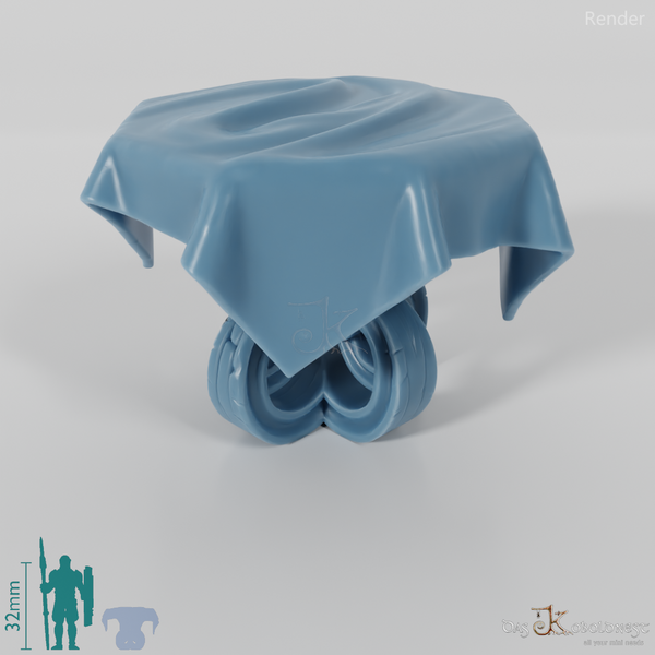 Table - Empty Elegant Bedside Table