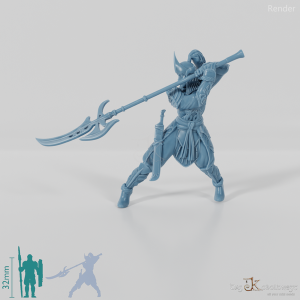 Oathguard Halbediers - Soldier Female 02 - Allaria - BoV