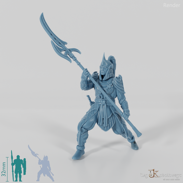 Oathguard Halbediers - Soldier Male 02 - Allaria - BoV