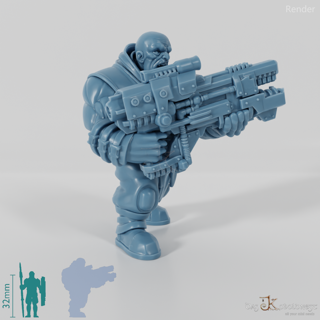 Space Soldiers - Oger mit leichter Rüstung 01